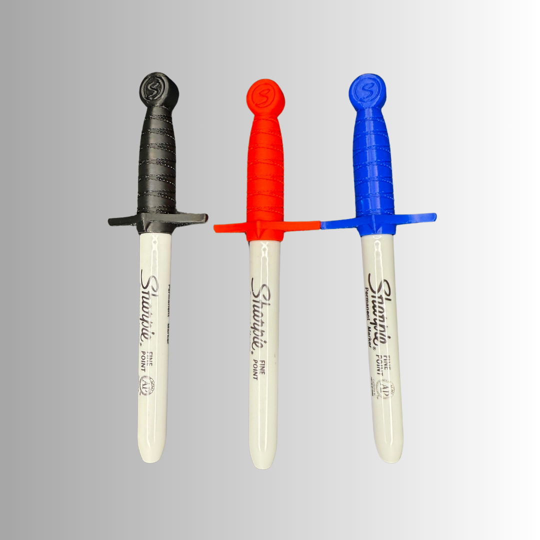 3D Printed Sharpie Sword