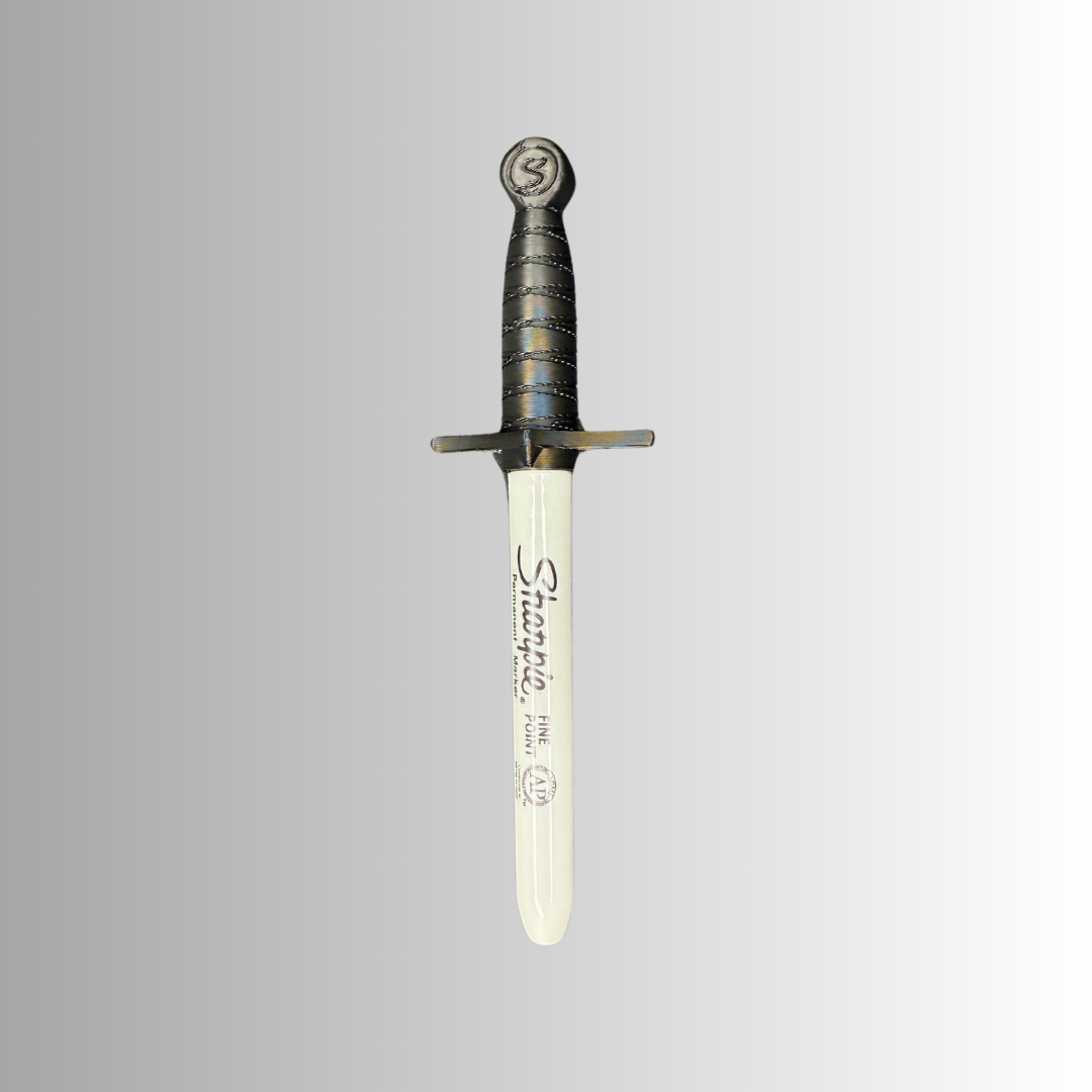 3D Printed Sharpie Sword