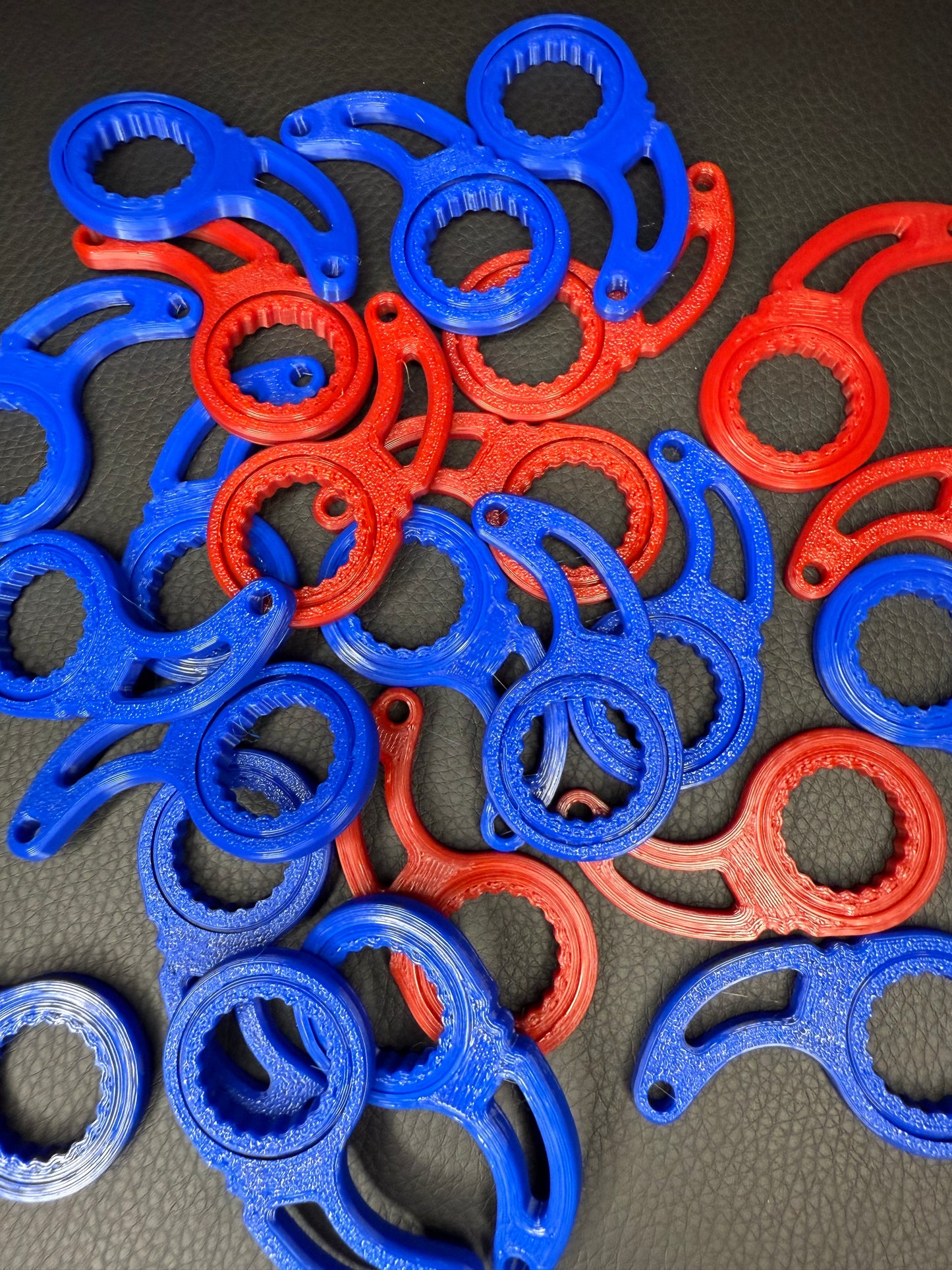 3D Printed Fidget Spinner Key Chain